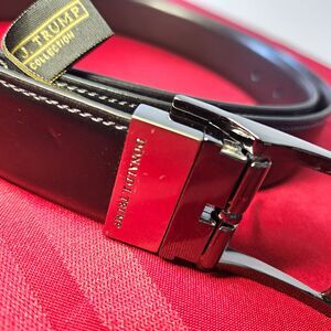 Donald J Trump Signature Collection Mens Reversible Belt Black Brown NWT Size 42